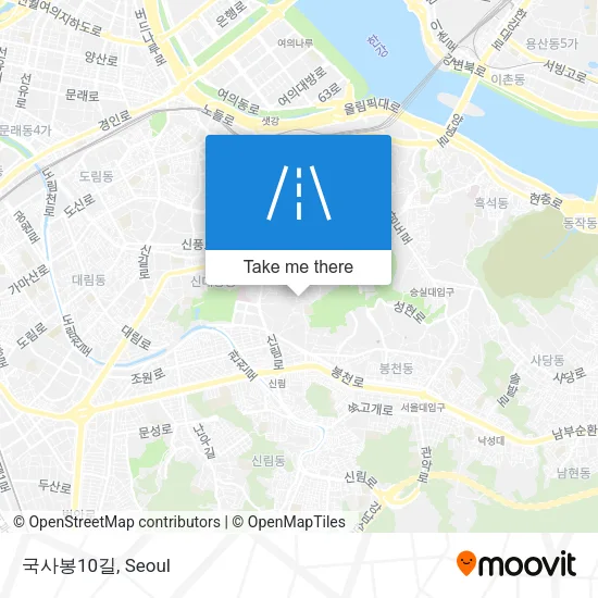 국사봉10길 map