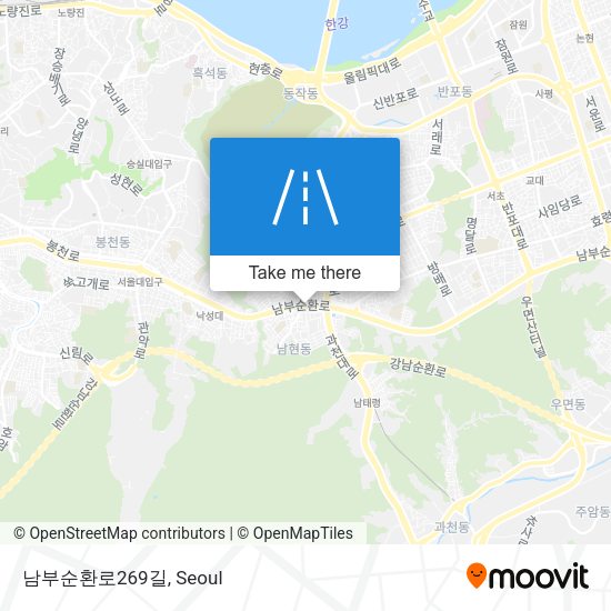 남부순환로269길 map