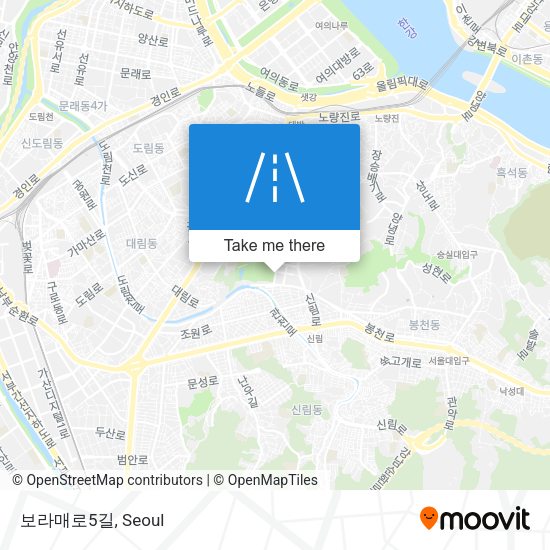 보라매로5길 map