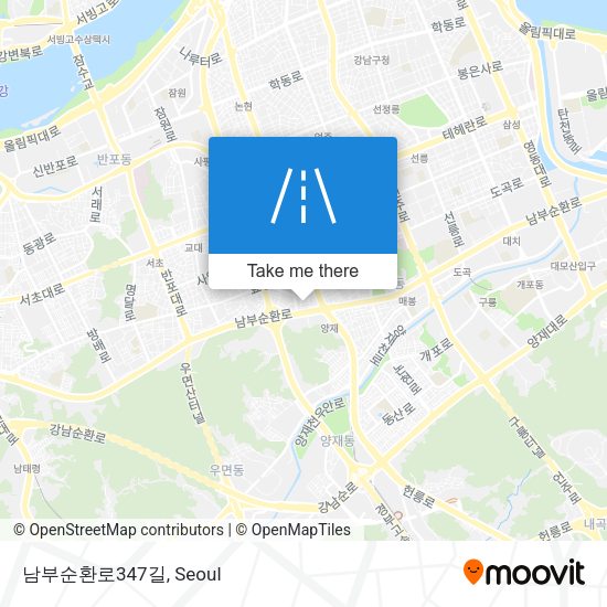 남부순환로347길 map