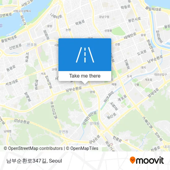 남부순환로347길 map