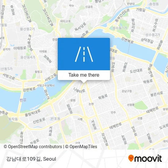 강남대로109길 map
