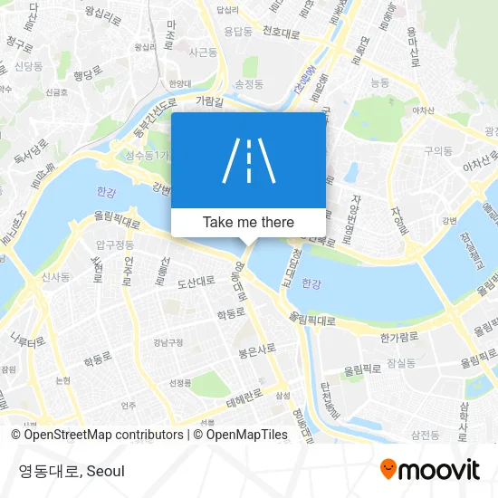 영동대로 map