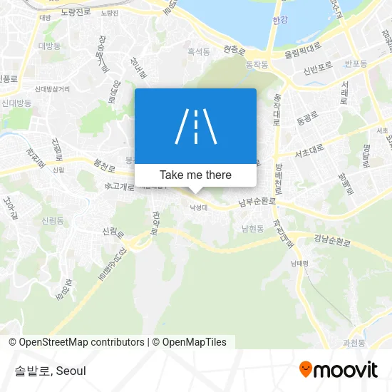 솔밭로 map