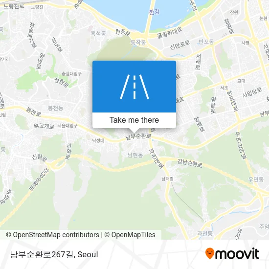 남부순환로267길 map