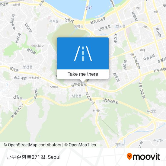 남부순환로271길 map