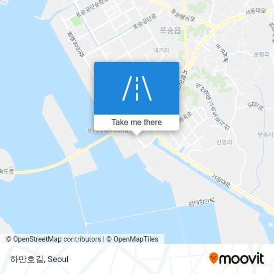 하만호길 map