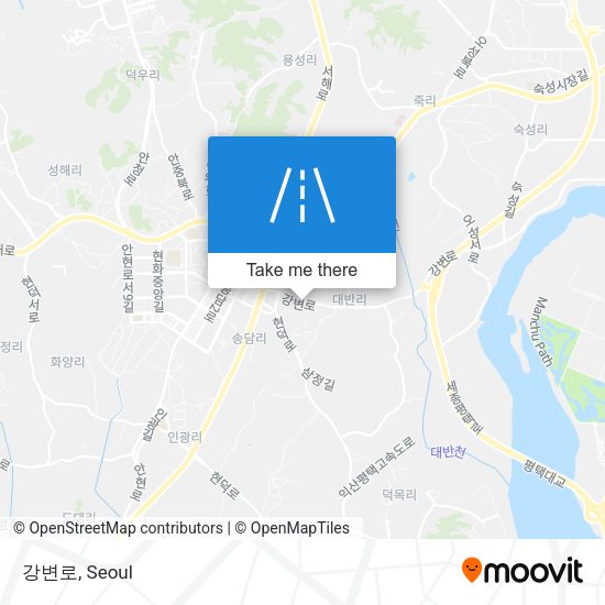 강변로 map