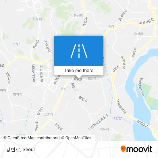 강변로 map