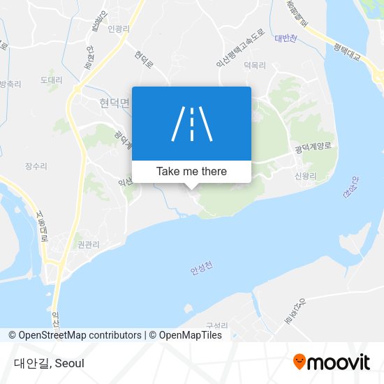 대안길 map