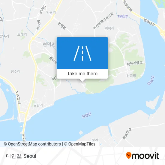 대안길 map