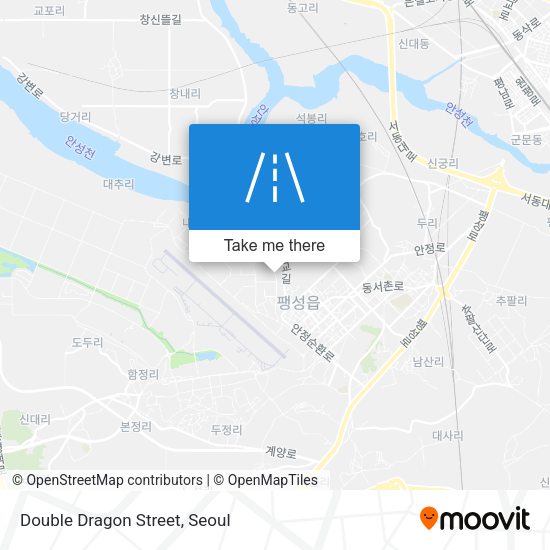 Double Dragon Street map