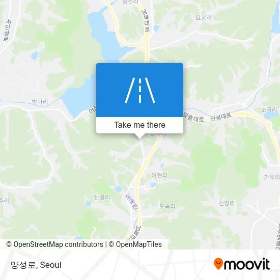 양성로 map