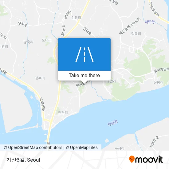 기산3길 map
