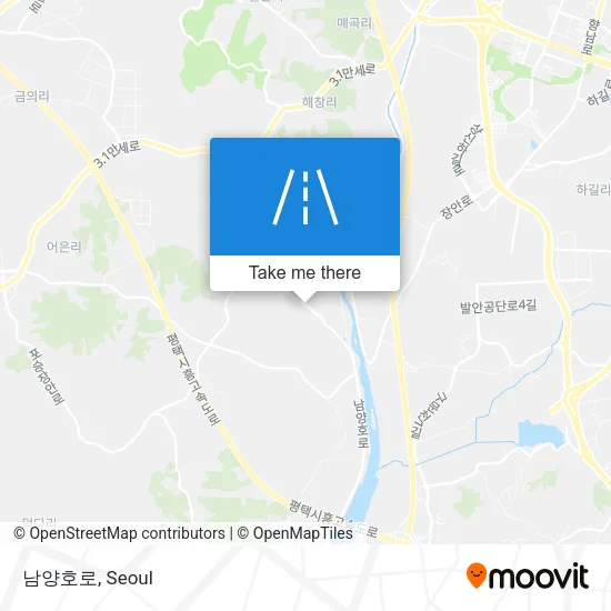 남양호로 map