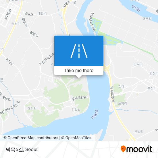 덕목5길 map