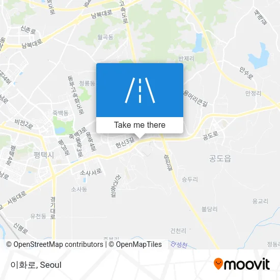이화로 map
