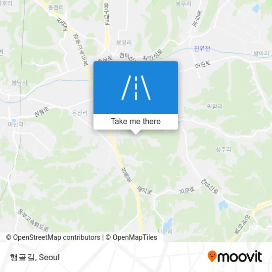행골길 map