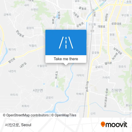 서탄2로 map