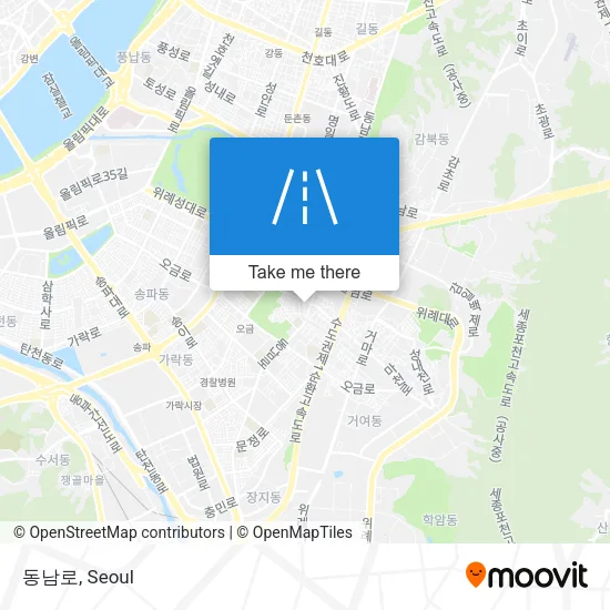 동남로 map