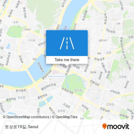 토성로19길 map