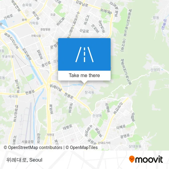 위례대로 map