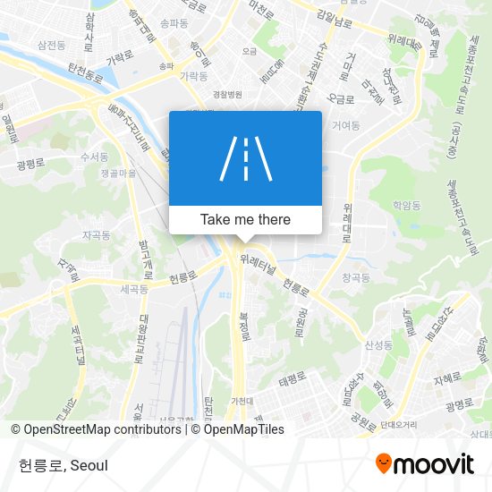 헌릉로 map