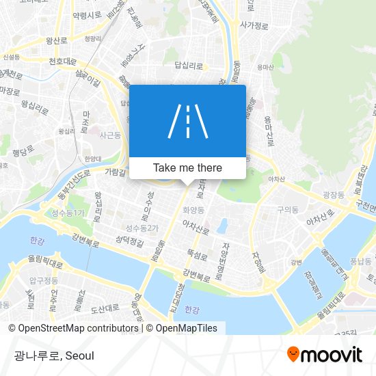 광나루로 map