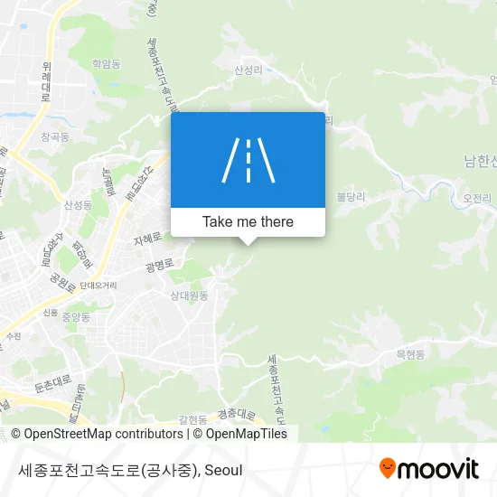 세종포천고속도로(공사중) map