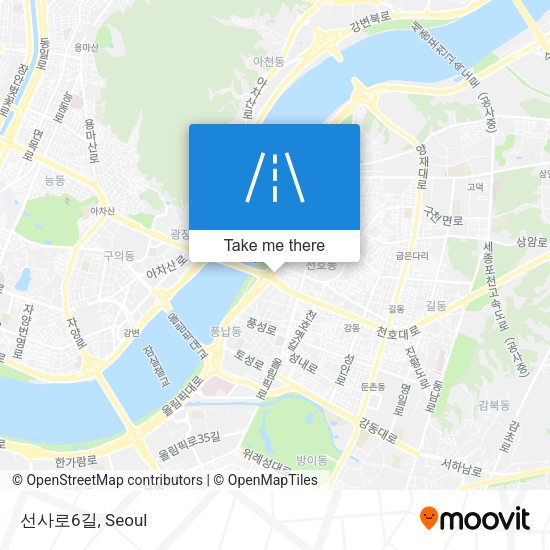 선사로6길 map