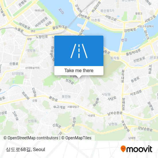상도로68길 map