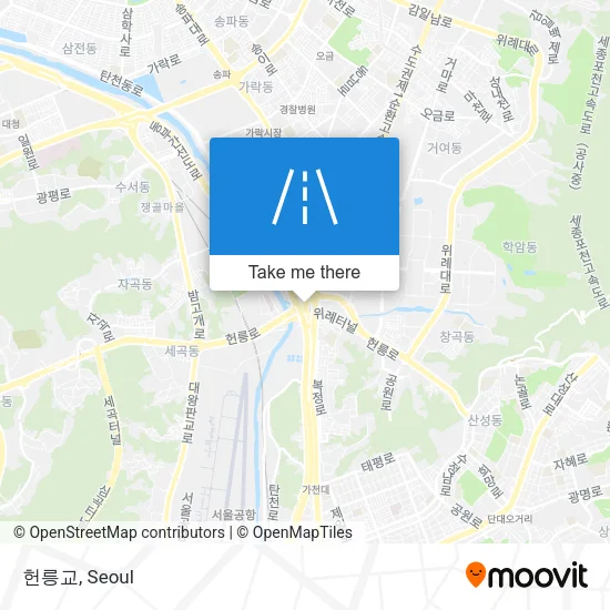 헌릉교 map