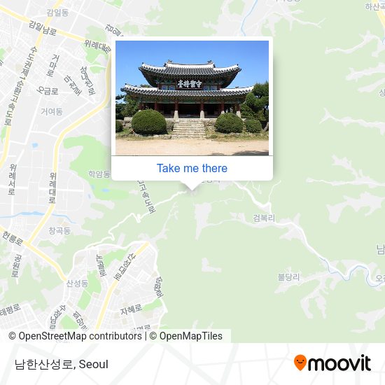 남한산성로 map
