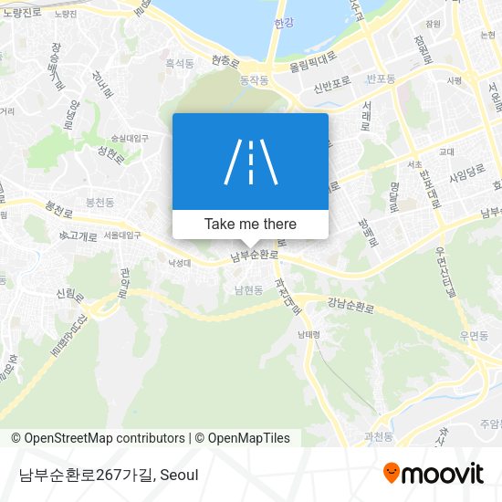 남부순환로267가길 map
