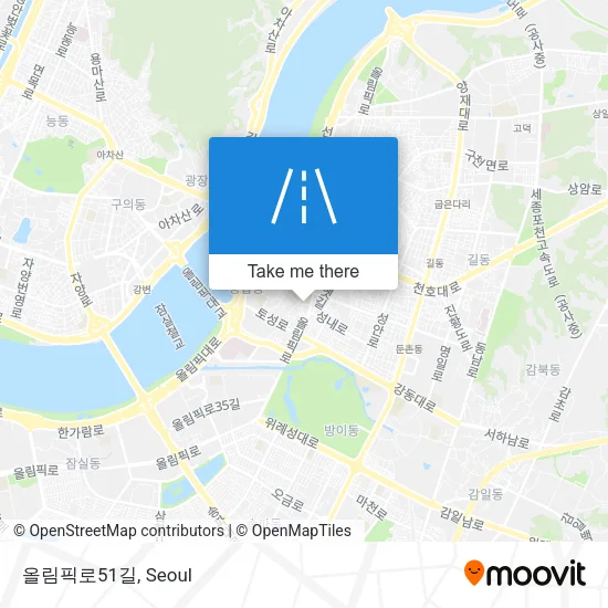 올림픽로51길 map