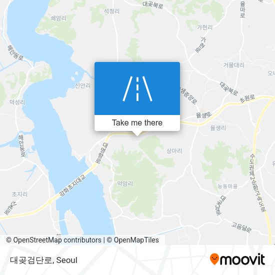 대곶검단로 map