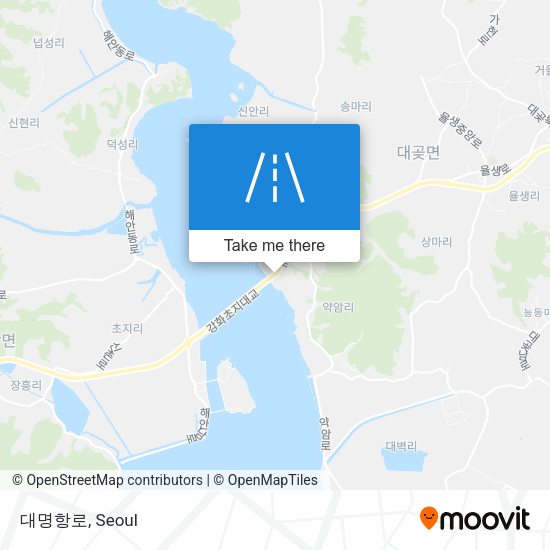 대명항로 map