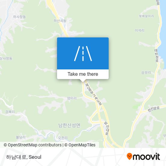 하남대로 map