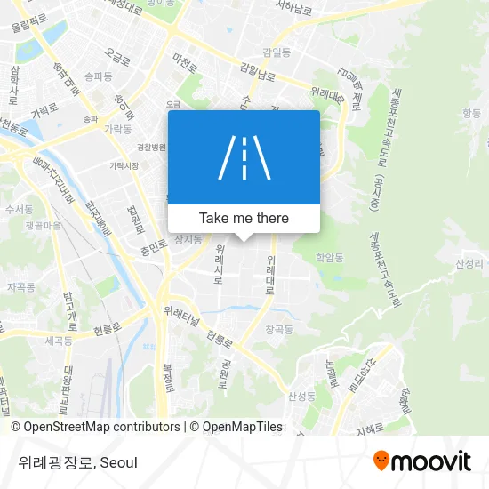 위례광장로 map