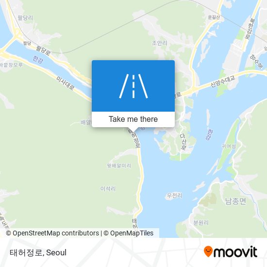 태허정로 map