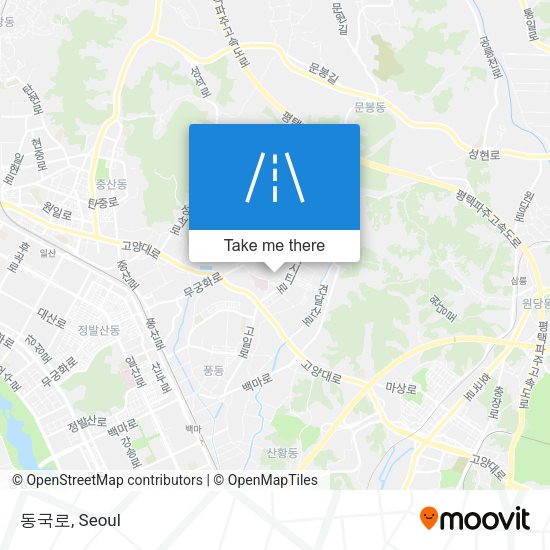 동국로 map