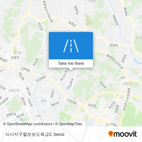 식사지구칠보보도육교2 map