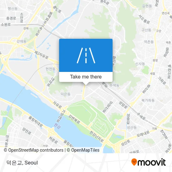 덕은교 map