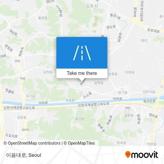 이음대로 map