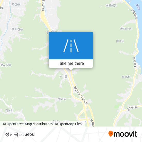 성산곡교 map