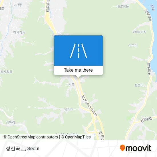 성산곡교 map