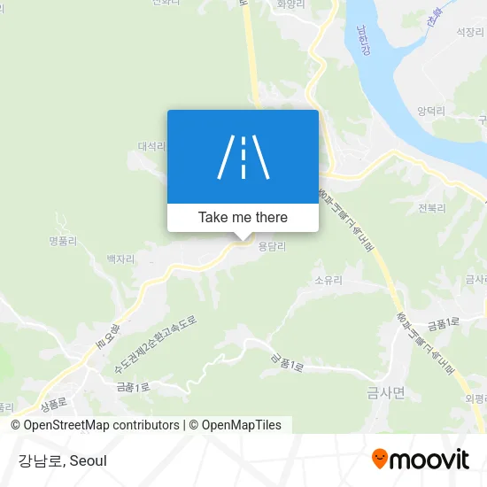 강남로 map