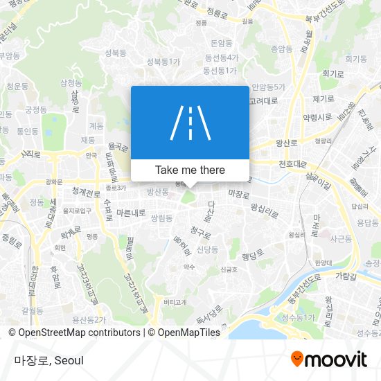 마장로 map