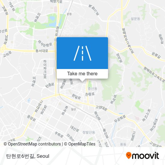 탄현로6번길 map
