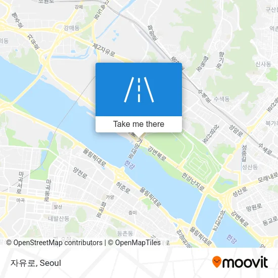 자유로 map